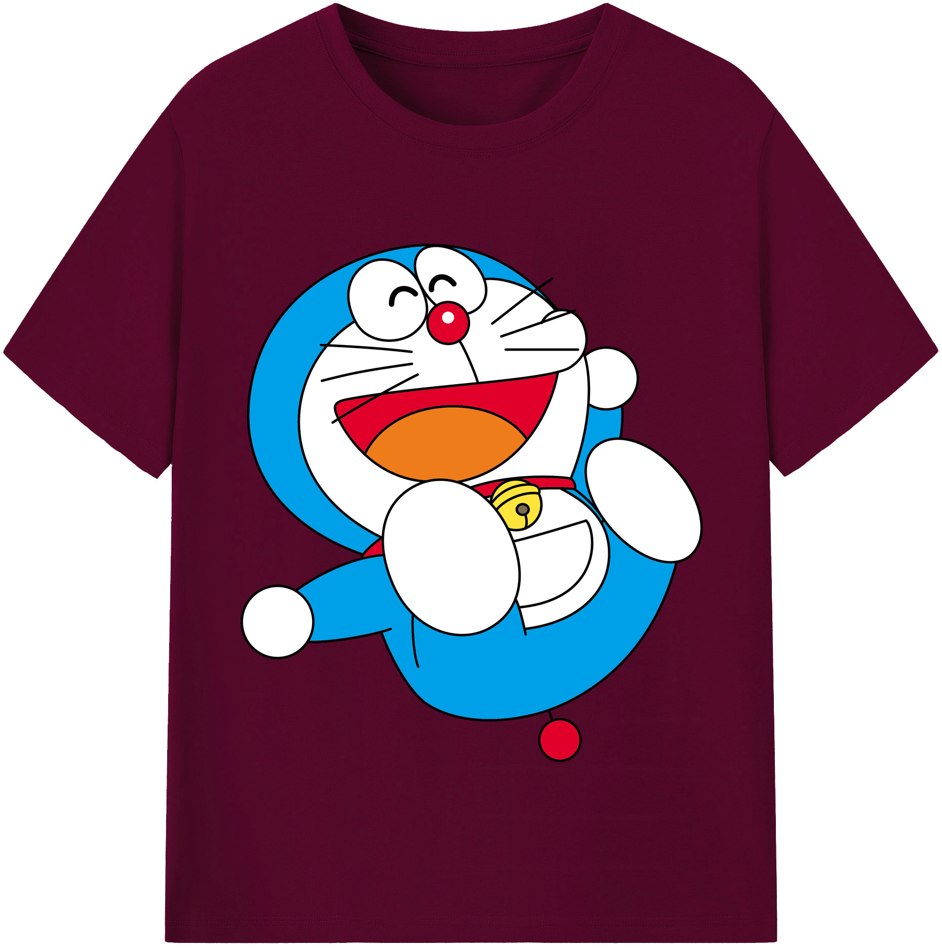 （画像用） ドラえもん Doraemon レディースカジュアルプリントTシャツ（綿100％）
